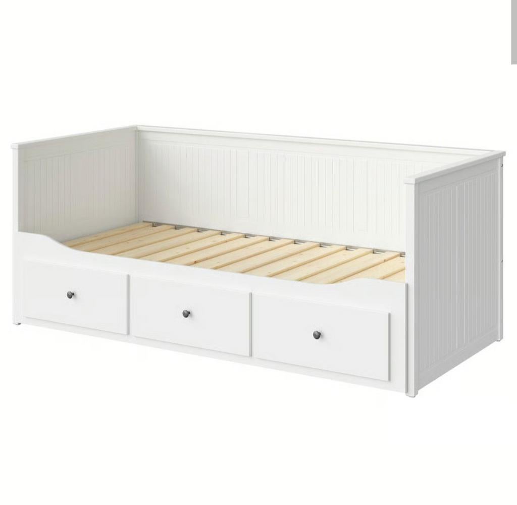 Ikea bed, Huis en Inrichting, Slaapkamer | Bedden, Wit, Tweepersoons, Hout, 140 cm