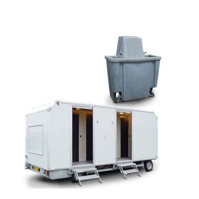 Toiletten / toiletwagen / dixi te huur / veel keus, Ophalen of Verzenden, Zo goed als nieuw, Overige