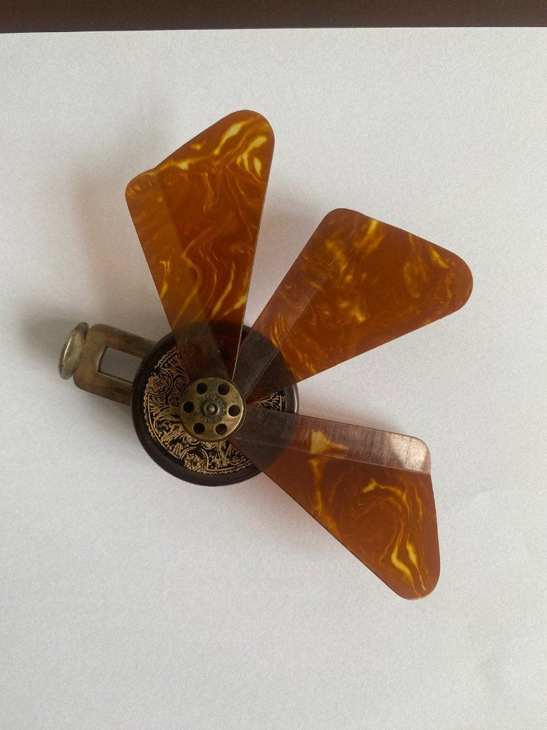 antieke mechanische handventilator La Brise, Antiek en Kunst, Ophalen of Verzenden