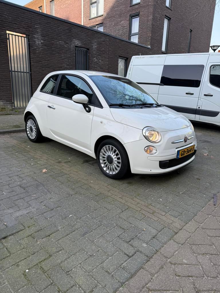 Fiat 500 1.0 Twinair POP 2015 / AIRCO, Auto's, Fiat, Voorwielaandrijving, Stof, 840 kg, Wit