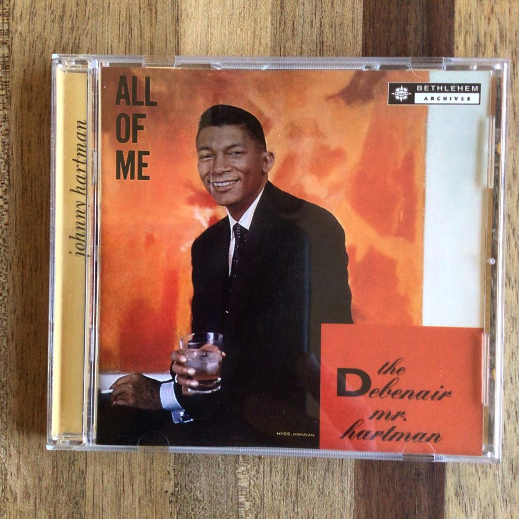 Johnny Hartman - all of me + bonus tracks, Ophalen of Verzenden, Zo goed als nieuw, Blues