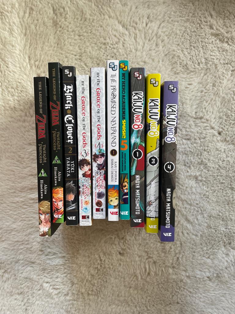 Diverse Engelstalige manga's, Meerdere comics, Ophalen of Verzenden, Zo goed als nieuw, Japan (Manga)