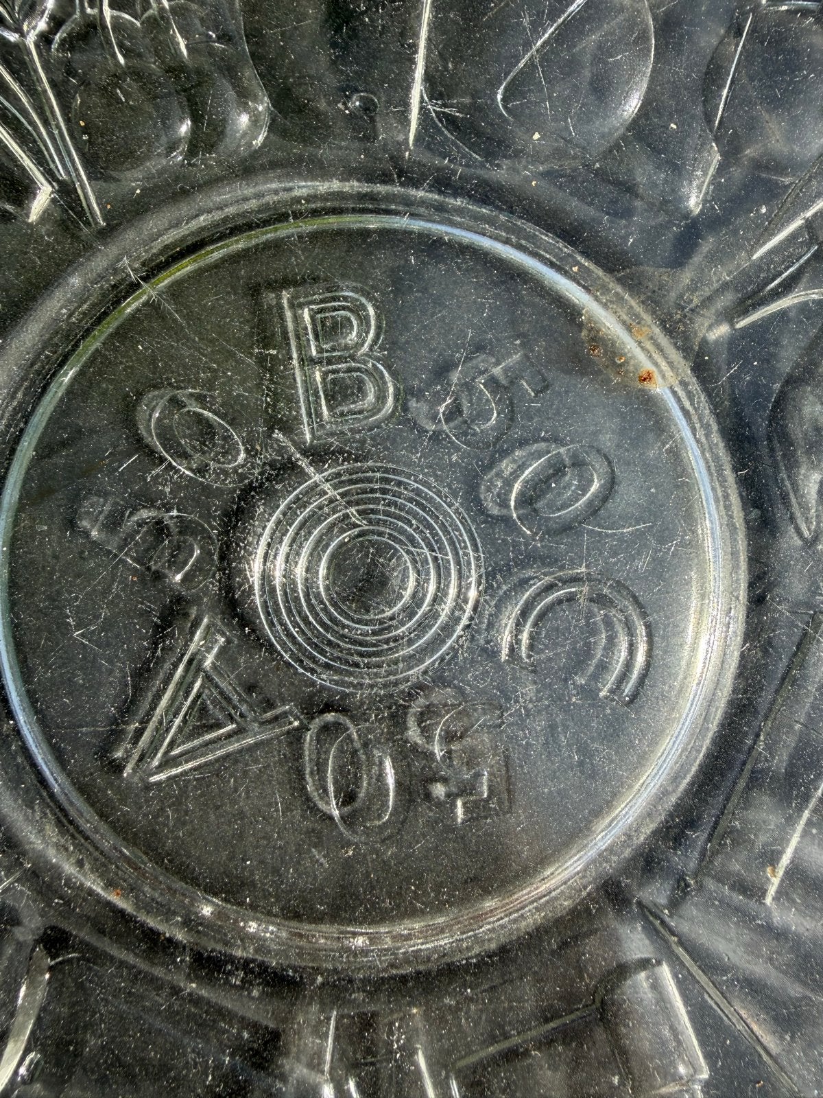Vintage Glazen Schaal uit 1957 Leerdam, Antiek en Kunst, Antiek | Glas en Kristal, Ophalen of Verzenden