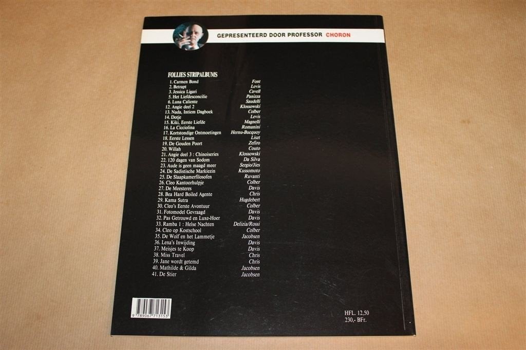 Mathilde en Gilda — Erotisch Stripalbum Follies Jacobsen, Eén stripboek, Ophalen of Verzenden, Gelezen