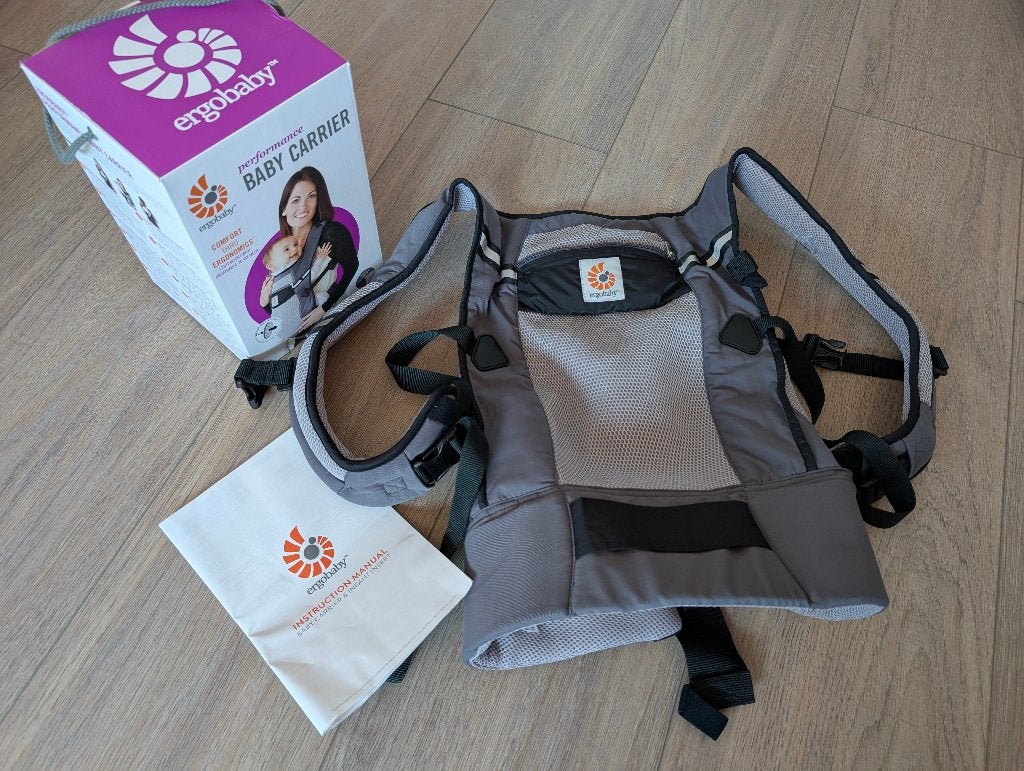 Ergobaby draagzak perfomance baby carrier, Overige merken, Ophalen of Verzenden, Zo goed als nieuw, Buik, Rug of Zij