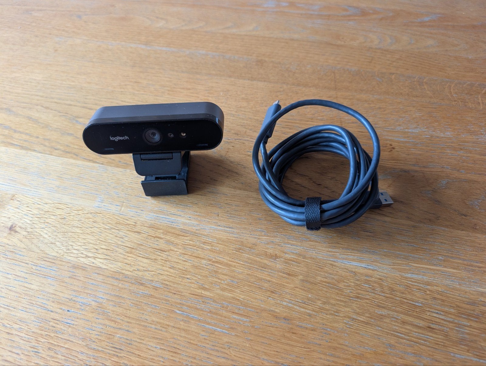 Logitech Webcam BRIO 4K ULTRA HD, Computers en Software, Webcams, Logitech, Ophalen of Verzenden, Zo goed als nieuw, Monitorclip