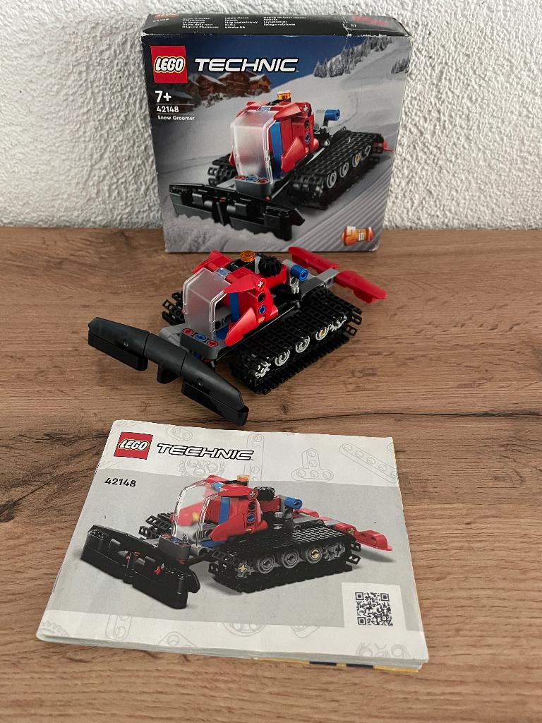 Technisch Lego Snow Groomer sneeuwruimer met bouwinstructies, Ophalen, Compleet, Gebruikt, Lego