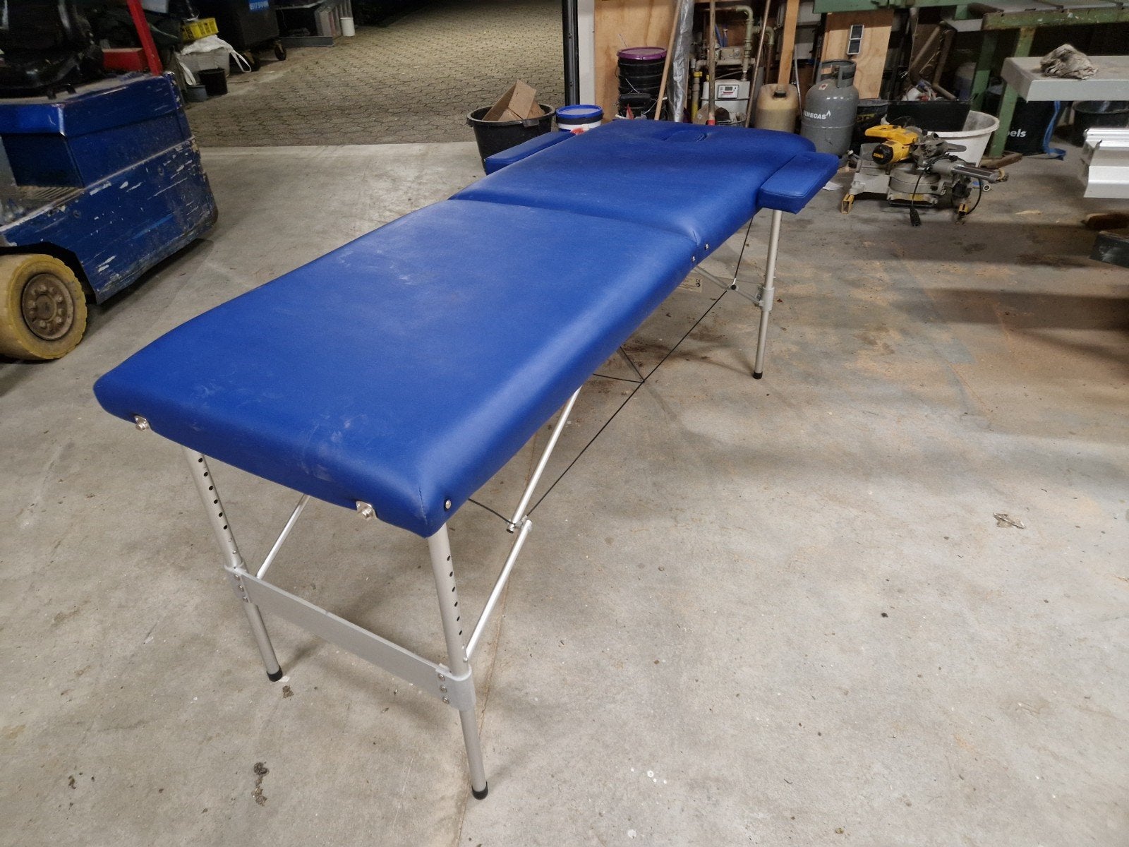 massagetafel, Ophalen