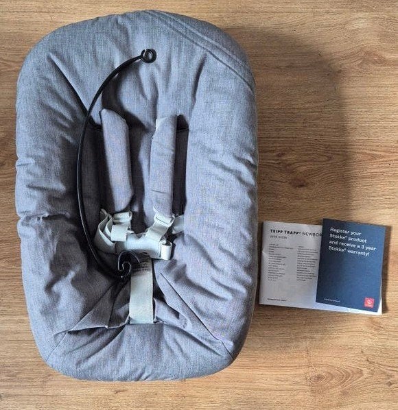 Stokke tripp trapp new born newbornset nieuwste versie ZGAN, Ophalen of Verzenden, Nieuw, Meegroeistoel