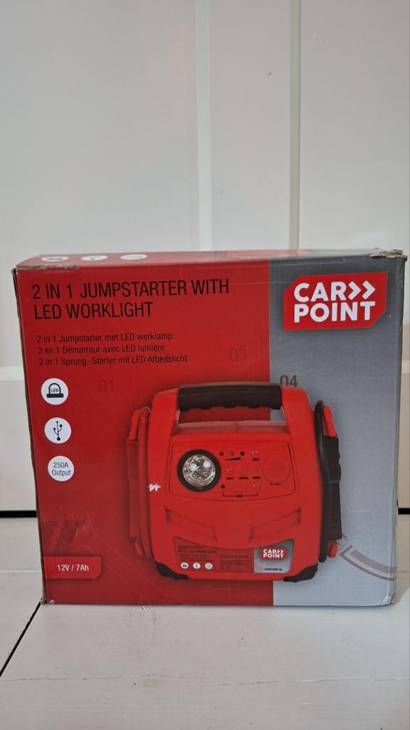 Jumpstarter merk: Carpoint, Minder dan 25 liter, Ophalen, Gebruikt, Minder dan 200 liter/min