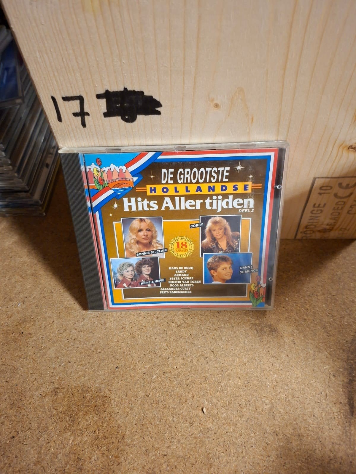 De Grootste Hollandse Hits Aller Tijden Deel 2 CD, Ophalen of Verzenden, Gebruikt, Levenslied of Smartlap, Verzamelalbum