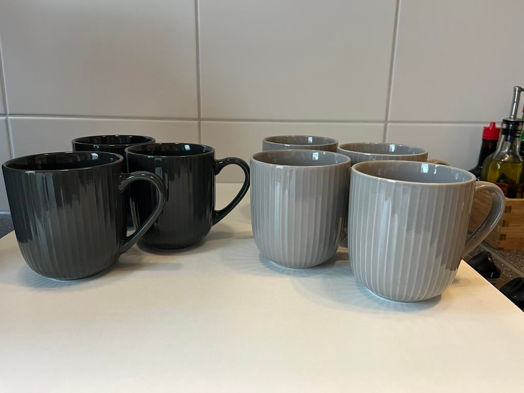 Koffie kopjes, Huis en Inrichting, Keuken | Servies, Ophalen, Zo goed als nieuw, Overige stijlen, Kop(pen) en/of Schotel(s)