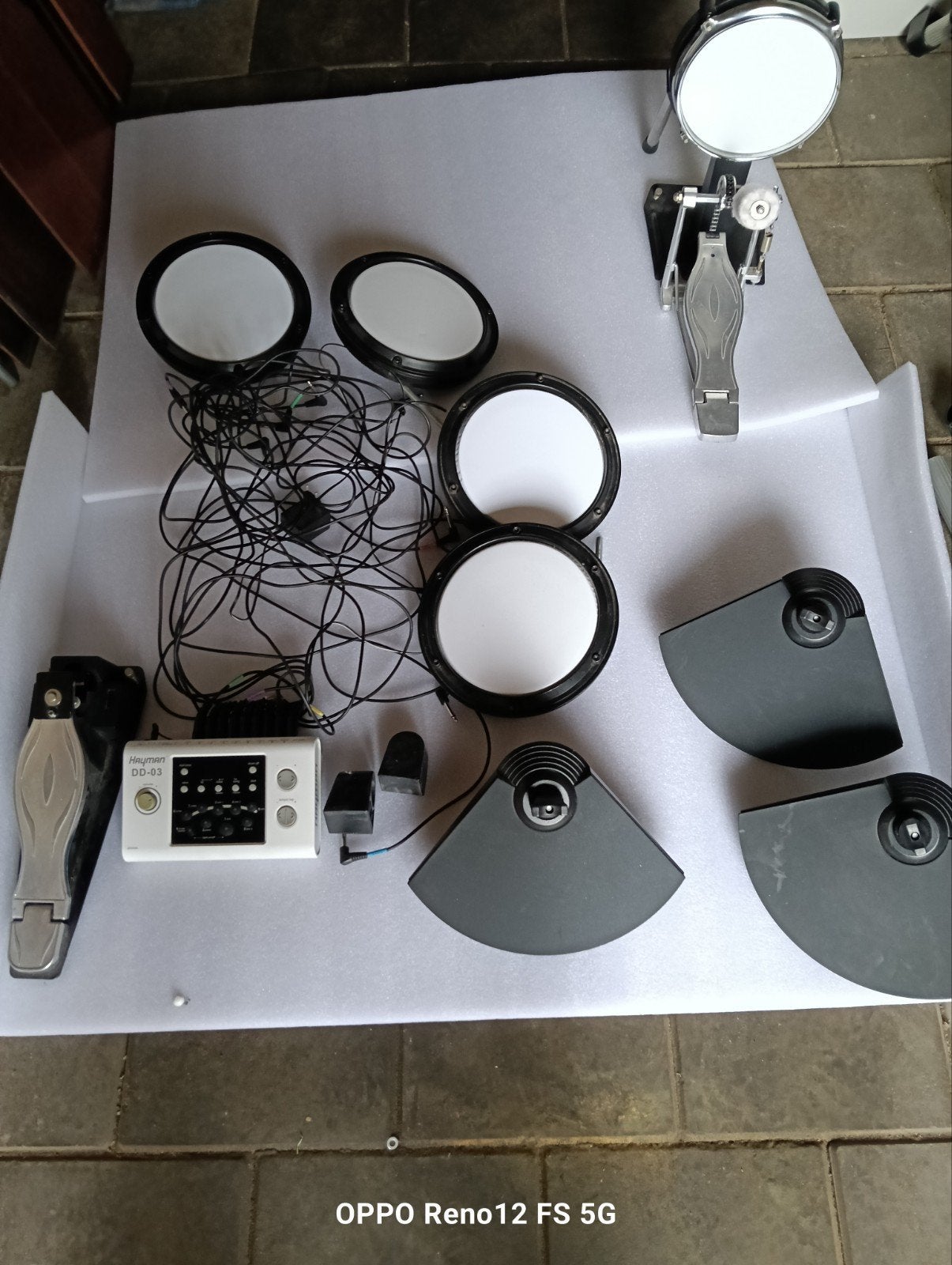 Hayman DD-03 Elektronisch Drumstel - Compleet, Muziek en Instrumenten, Ophalen of Verzenden, Gebruikt, Overige merken, Elektronisch