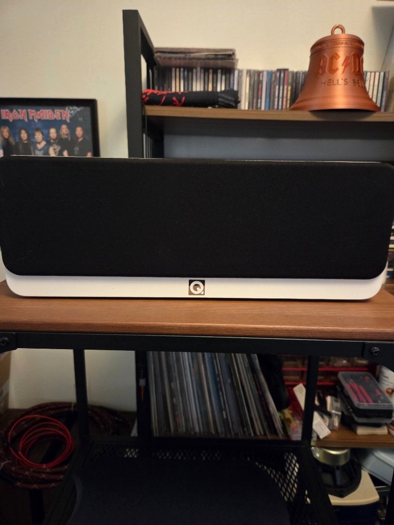 Q-Acoustics Center speaker, Overige merken, Ophalen of Verzenden, Zo goed als nieuw, 60 tot 120 watt
