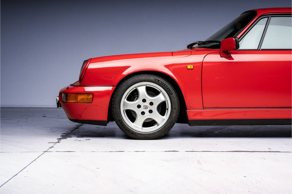 Porsche 911 964 Carrera 4 Coupé | Cup velgen | Sunroof, foto 11