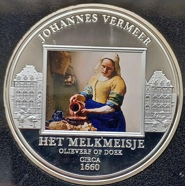 Penning Rijksmuseum Het Melkmeisje BU - 2019, Verzenden, Overige materialen, Nederland