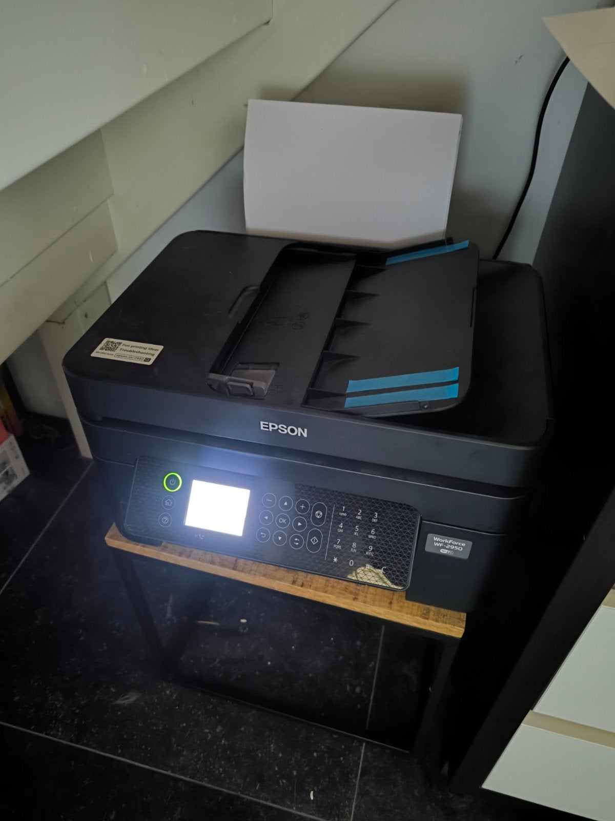 Epson Wf-2950, weinig gebruikt, Computers en Software, Printers, Ophalen, Zo goed als nieuw