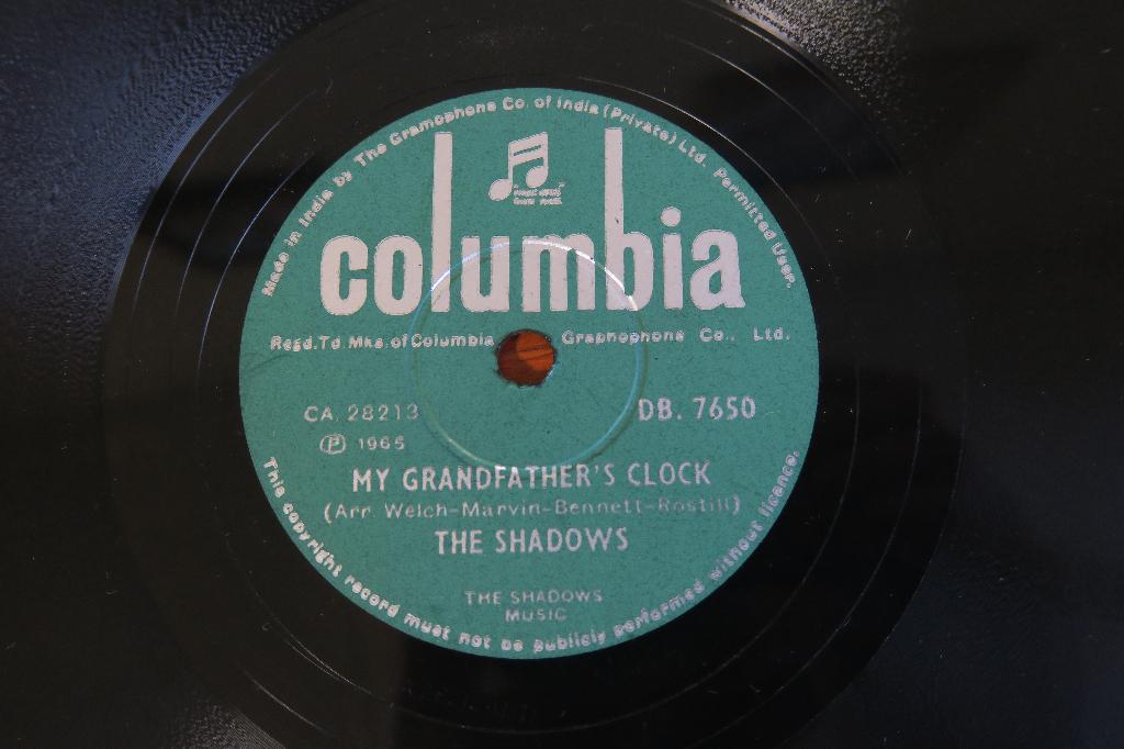 The Shadows My grandfather's clock 78 toeren 78 rpm 1965 wow, Cd's en Dvd's, Ophalen of Verzenden, 1960 - 1969, Gebruikt, 10 inch