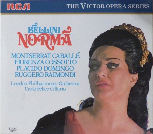 Bellini Montserrat Caballé, Placido Domingo Norma 3 CD's, Gebruikt, Boxset, Opera of Operette, Ophalen of Verzenden