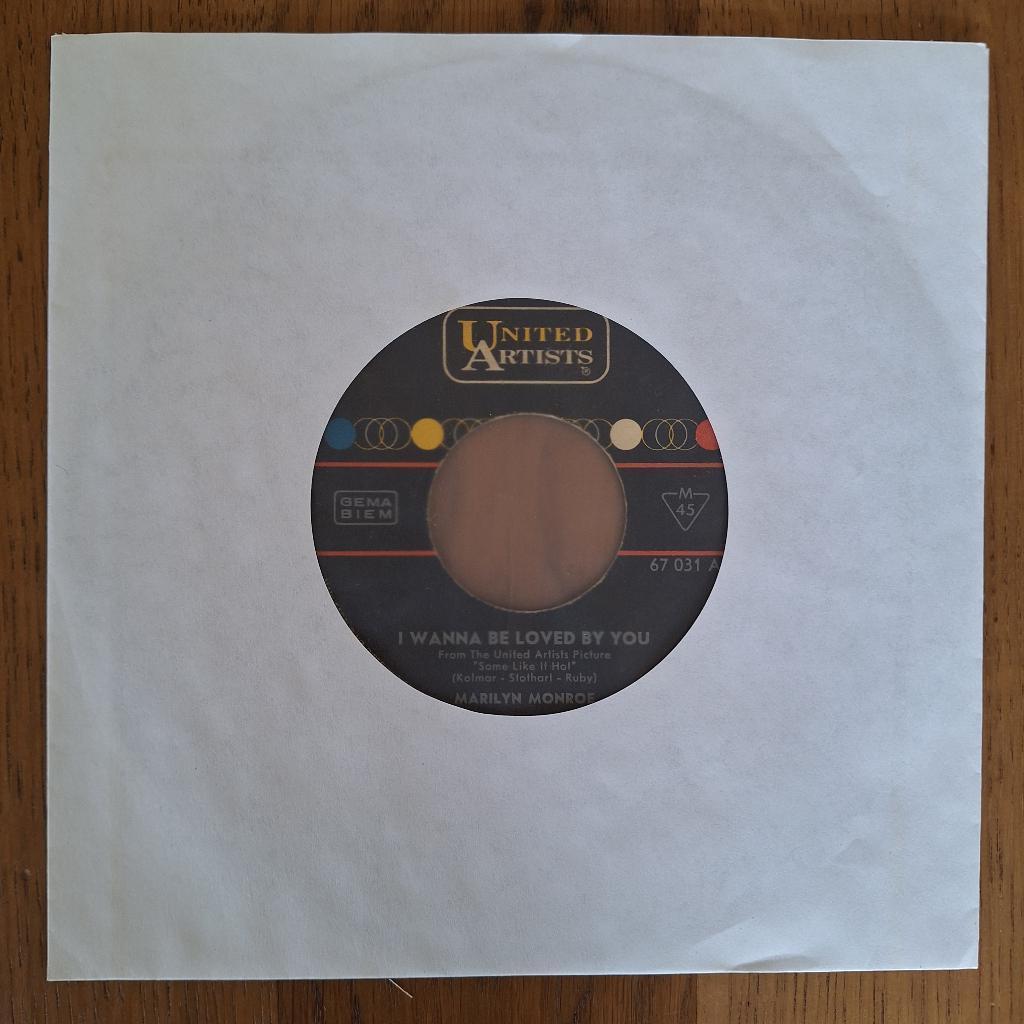 Marilyn Monroe - I Wanna Be Loved By You (036), Ophalen of Verzenden, Gebruikt, Pop
