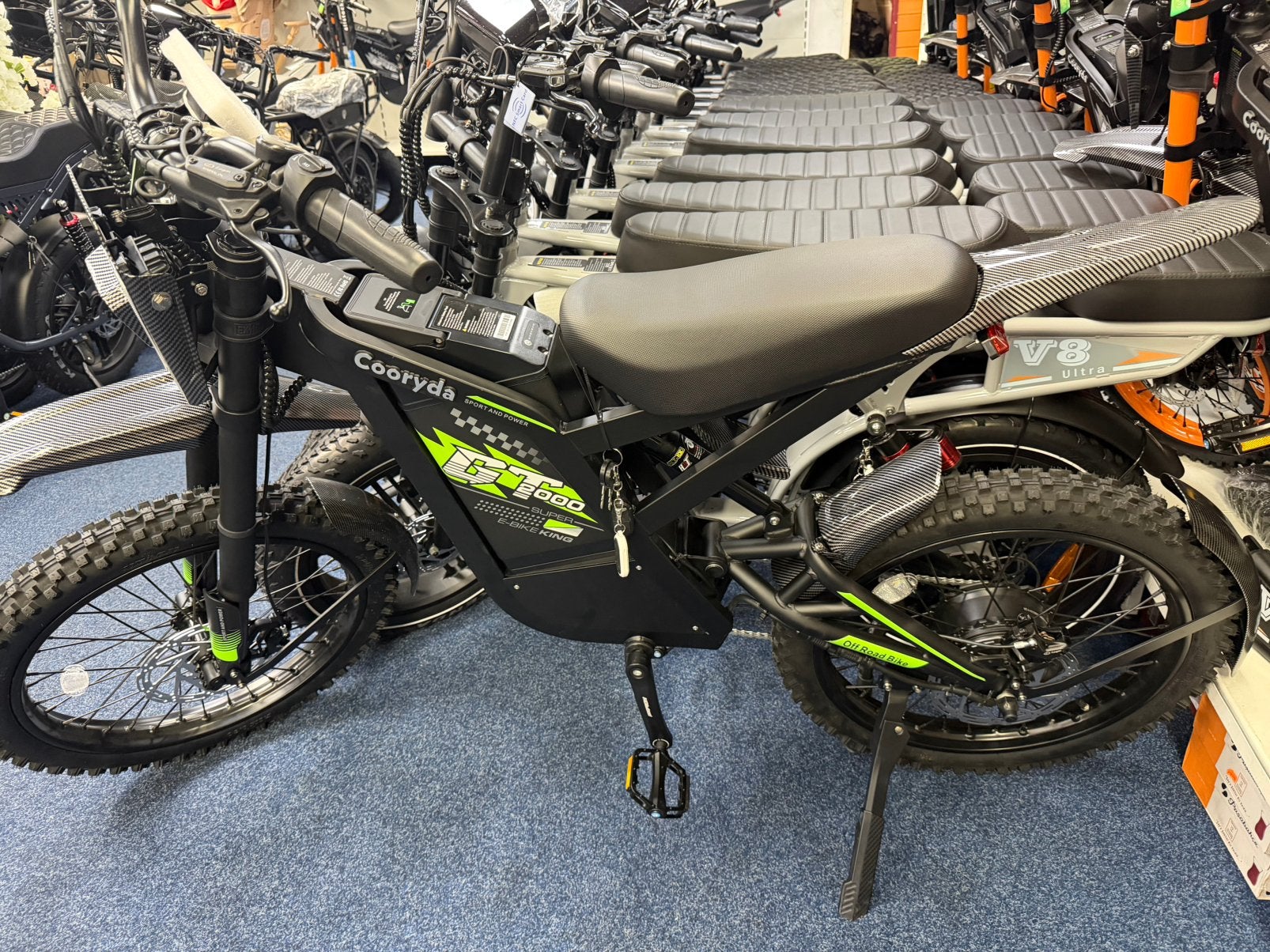Foto 6 van Gt2000 met 3 kleuren E-bike met skini banden 0684055505