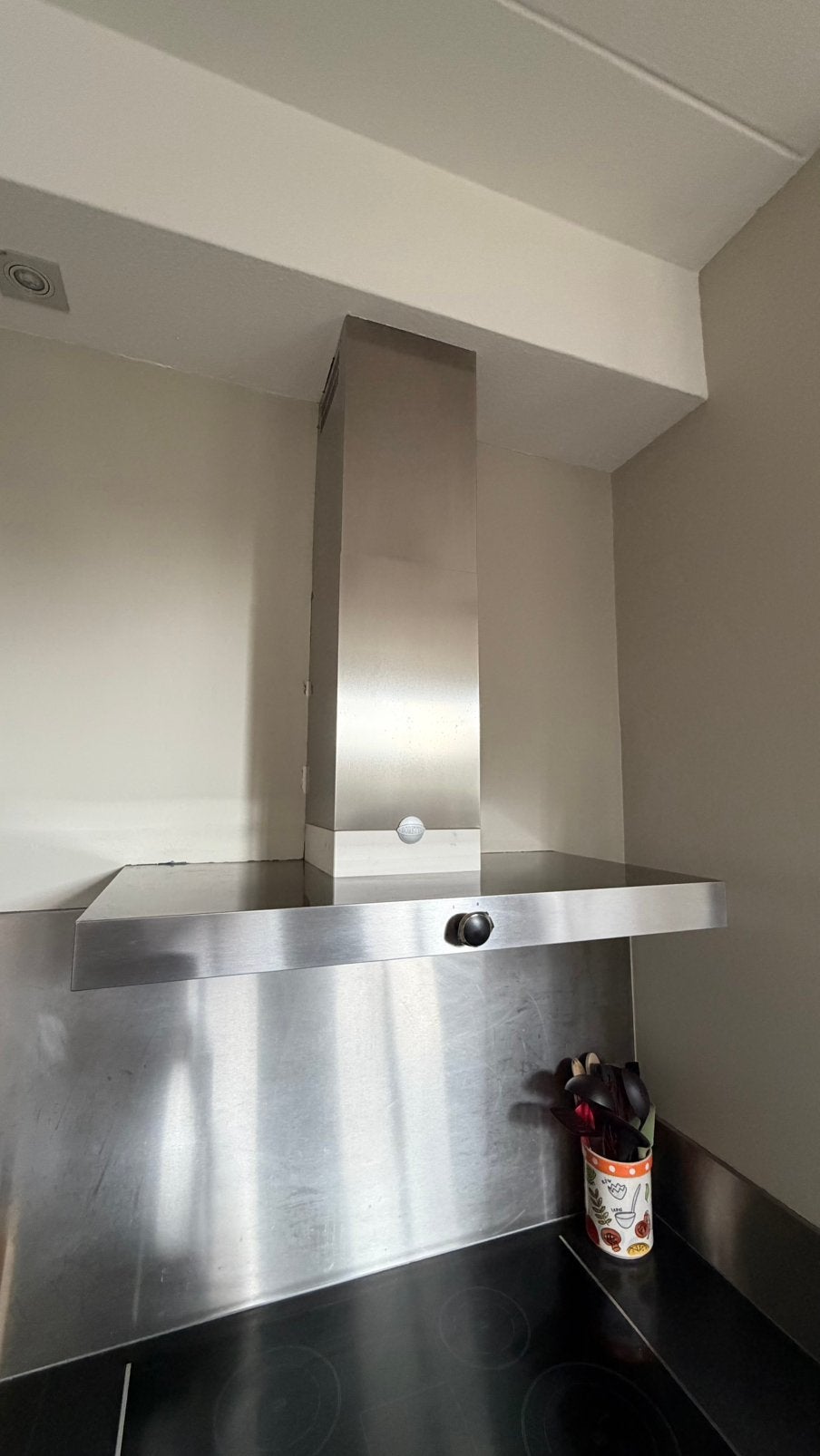 LAATSTE KANS: Boretti Maggiore wandafzuigkap 90cm, Ophalen, Gebruikt, Wandschouwkap, Motor