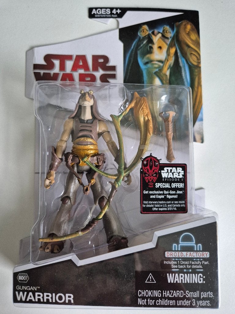 Star Wars TLC Red BD07 Gungan Warrior, Verzamelen, Ophalen of Verzenden, Nieuw, Actiefiguurtje