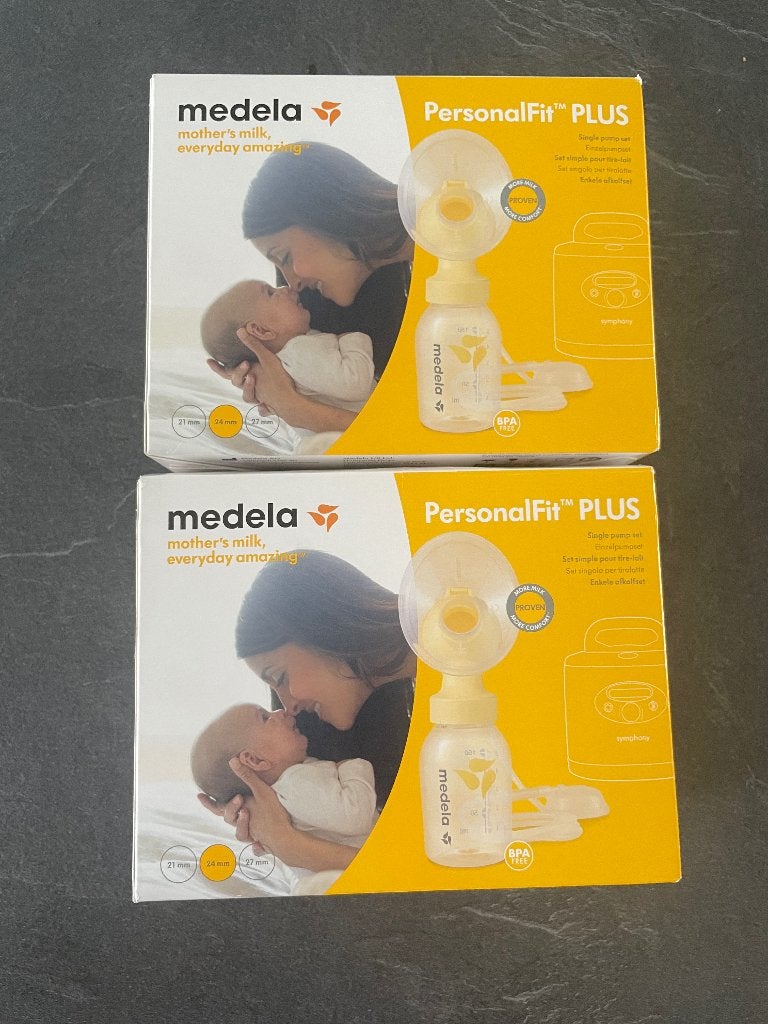 GRATIS Medela PersonalFit Plus afkolfset Symphony 2x, Kinderen en Baby's, Babyvoeding en Toebehoren, Ophalen, Zo goed als nieuw