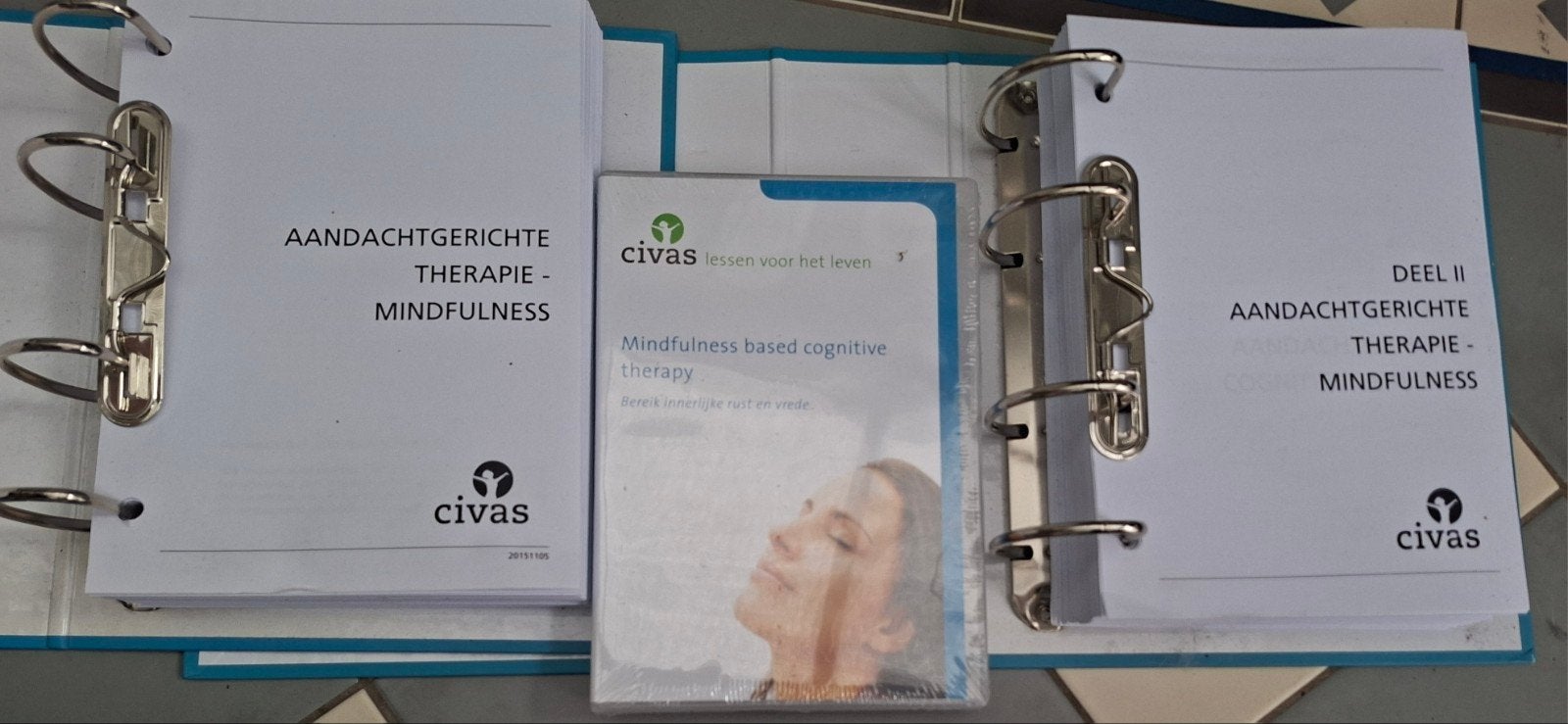 Civas Aandachtgerichte Therapie - Mindfulness (Deel I & II), Civas, Zo goed als nieuw, Gamma, HBO