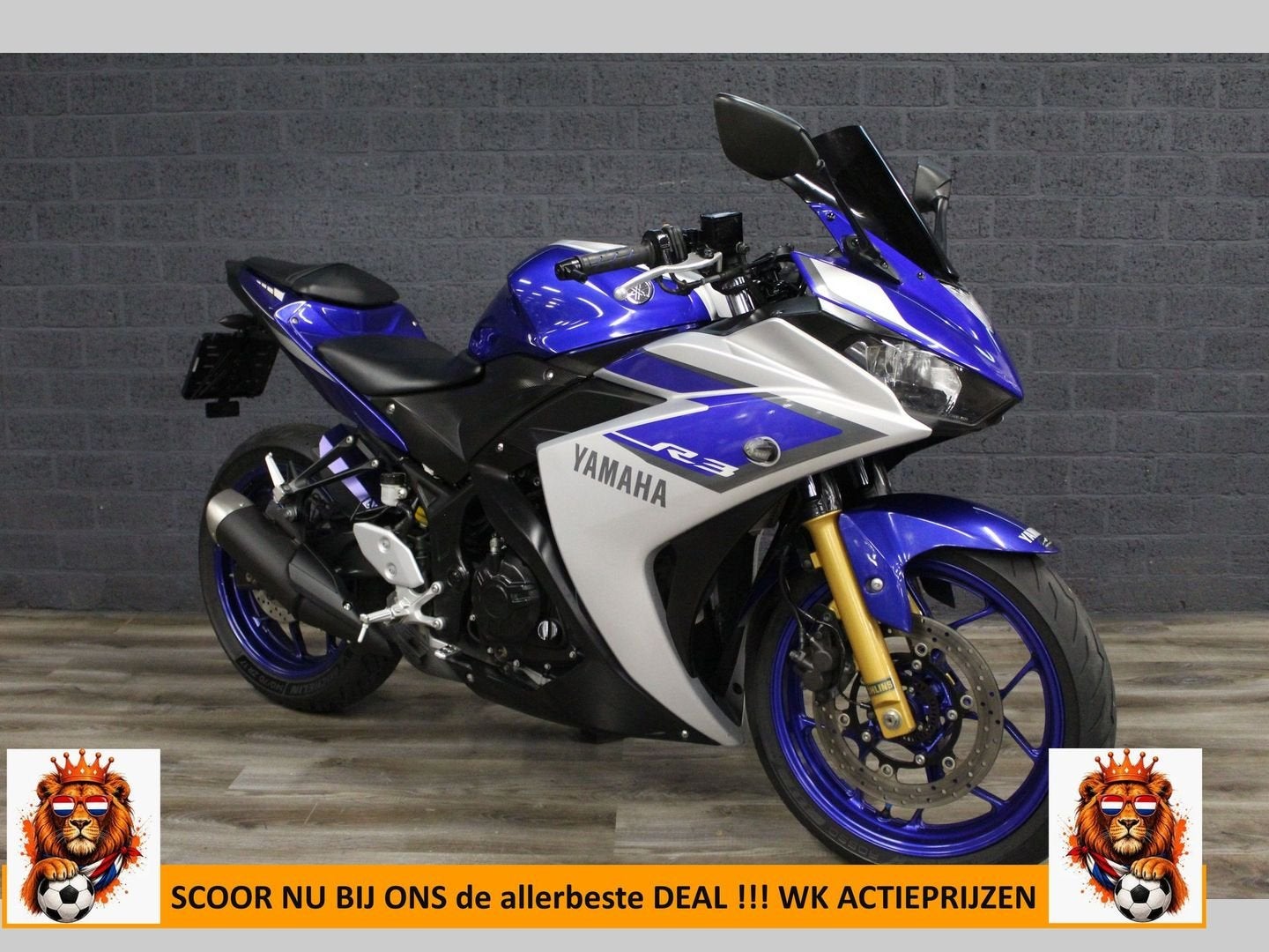 YAMAHA YZF R3 ABS (bj 2016) 24,410 km A2 Geschikt, Motoren, 2 cilinders, 321 cc, Bedrijf, Onbekend