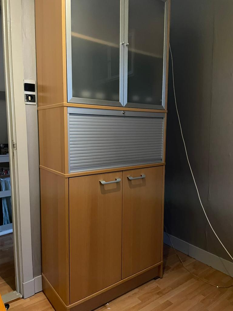 Ikea kantoorkast, Ophalen, Overige materialen, 200 cm of meer, Meerdere deuren