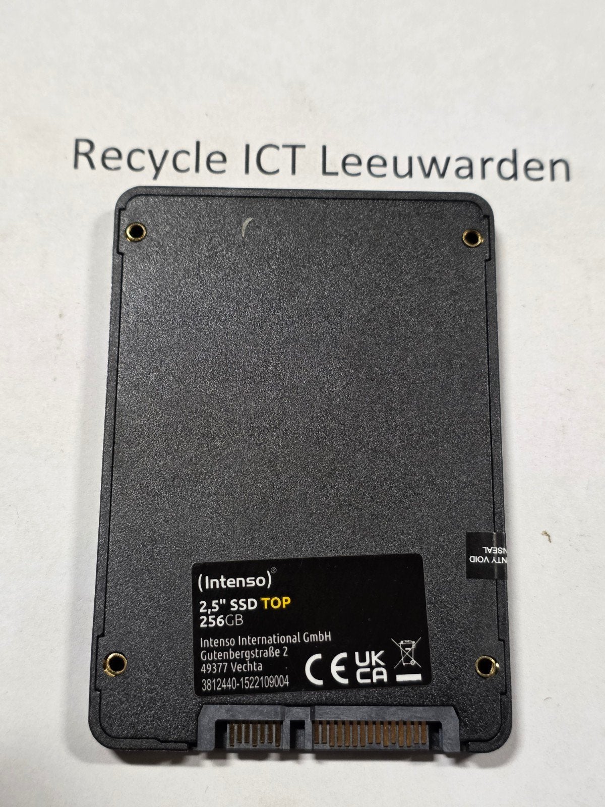 Intenso 2.5" SSD TOP 256GB - Snelle opslag, Intern, Gebruikt, ., Intenso