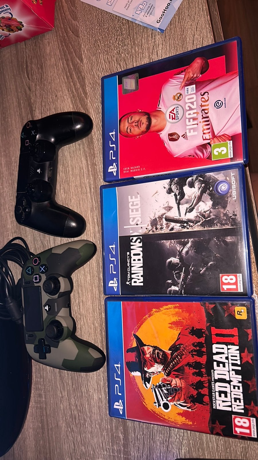 Ps4 controllers en spellen, Verzenden, Zo goed als nieuw, Met 1 controller, Slim