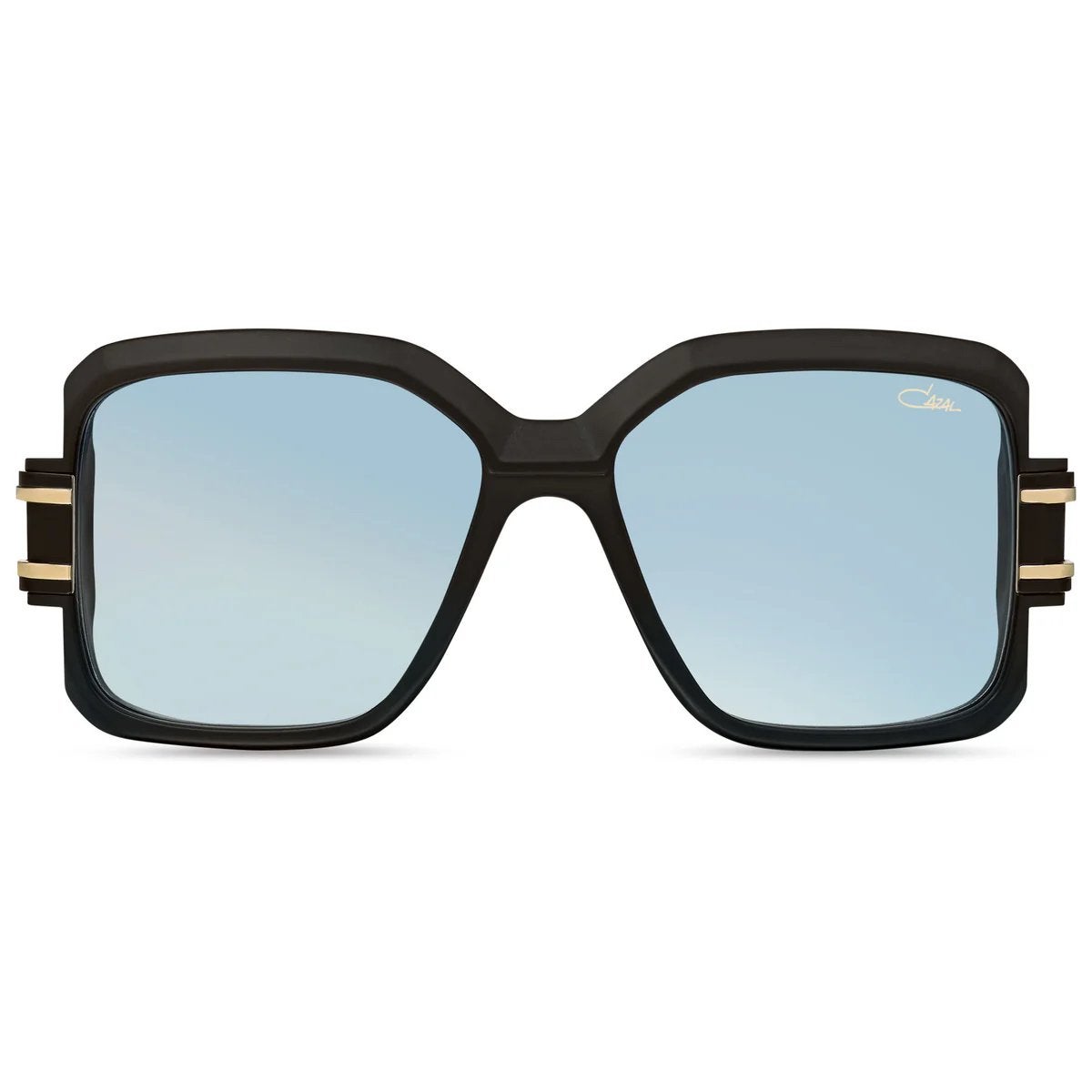Cazal 607/3 50 Jaar Hip Hop Zonnebril - Zwart/Goud, Overige merken, Zonnebril, Zwart, Nieuw