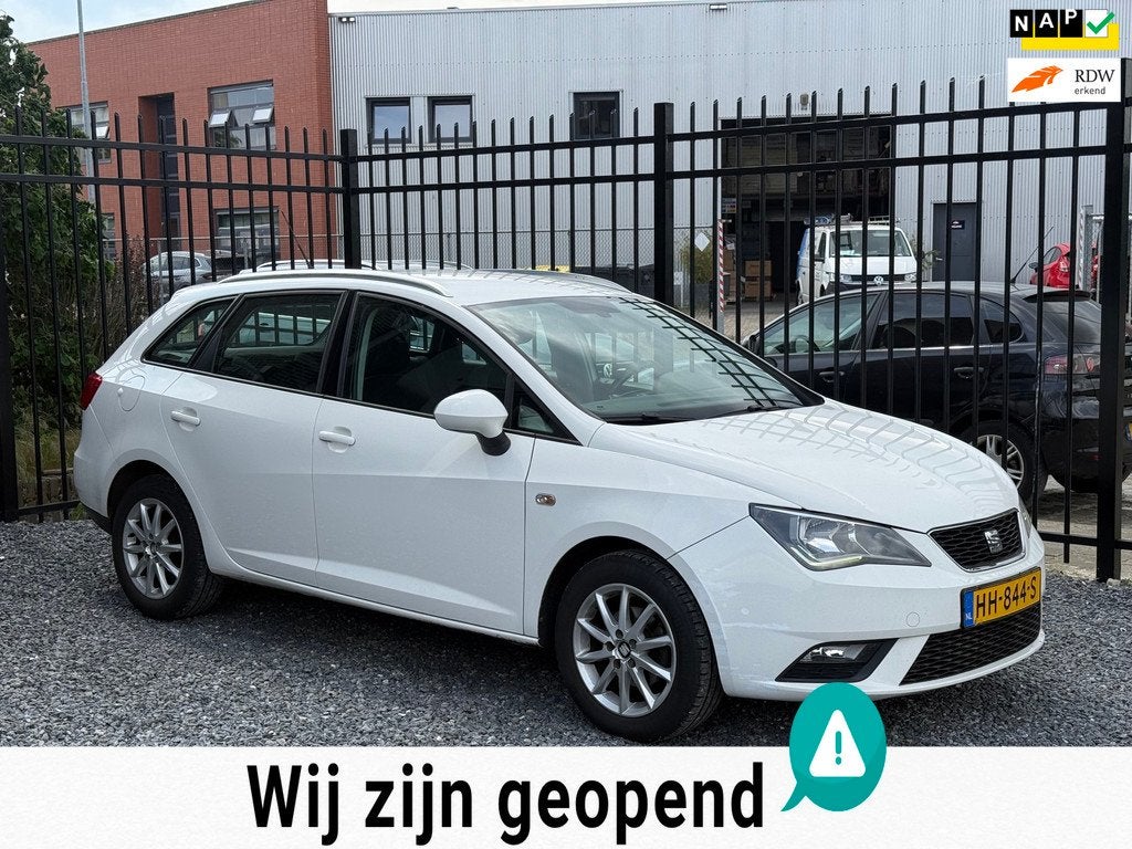 Seat Ibiza ST 1.4 TDI Style Connect LED!CRUISE!AIRCO!NAVI!ZU, Auto's, Seat, Bedrijf, Te koop, Ibiza, ABS, Airbags, Airconditioning