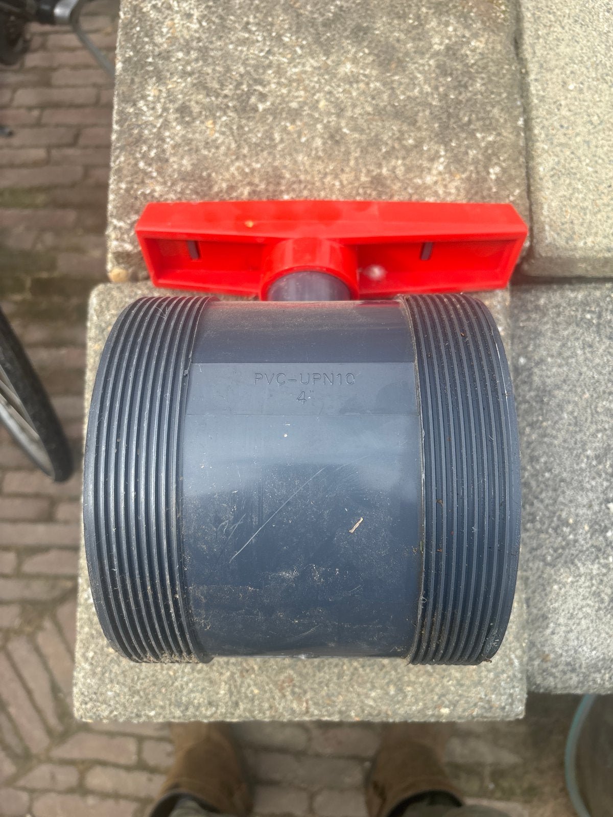ERA PVC Kogelkraan DN100 - Ø110mm, Ophalen of Verzenden, Gebruikt