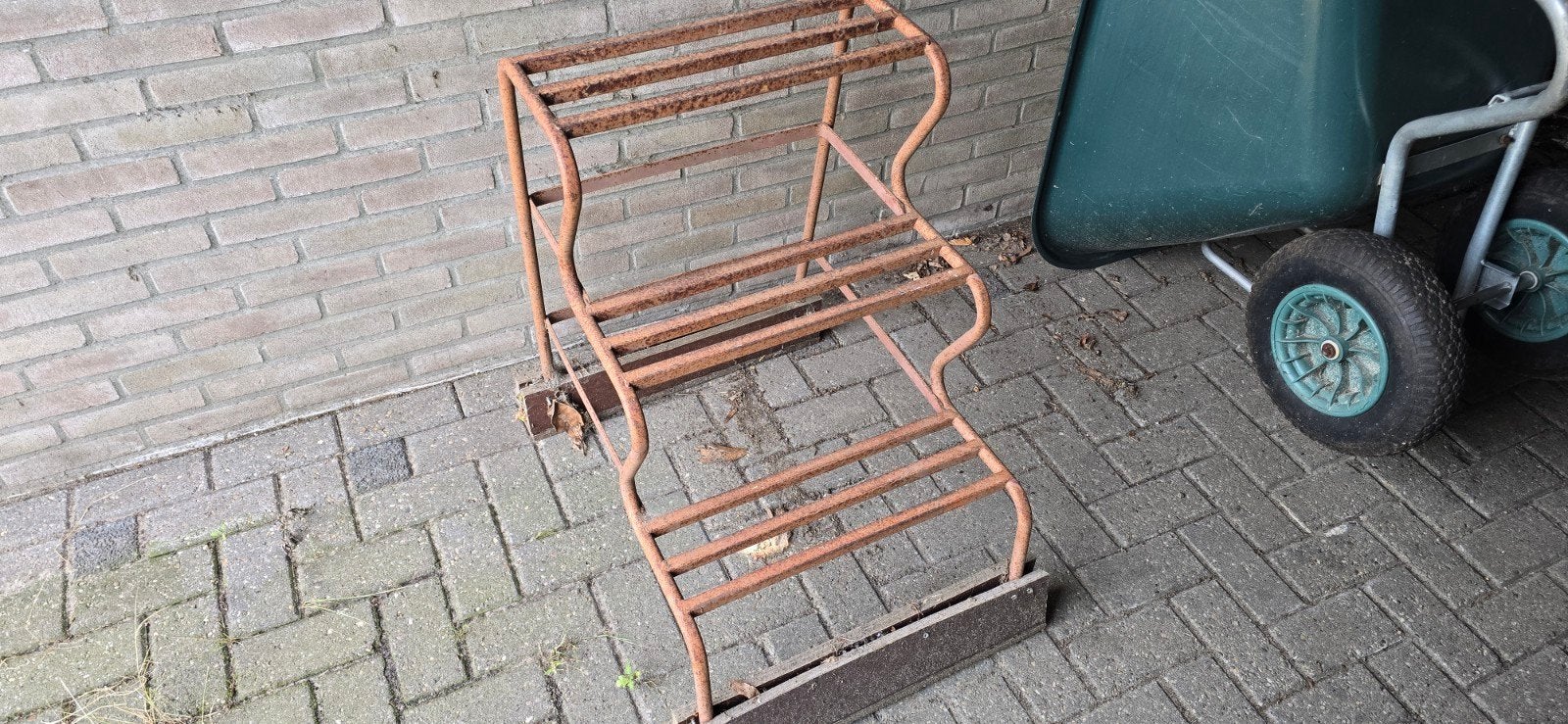 Stucadoorstrap 3 treden, Doe-het-zelf en Verbouw, Ladders en Trappen, Ophalen, Zo goed als nieuw, Trap, Minder dan 2 meter