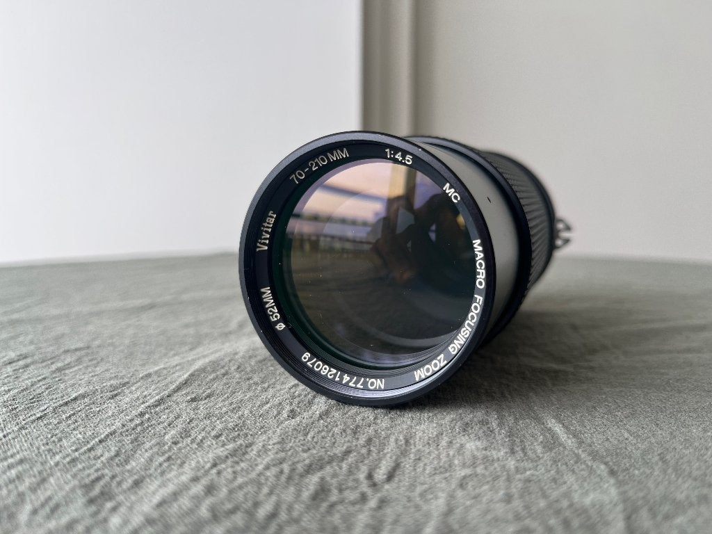 Vivitar 70-210mm f/4.5 MC Macro – zoom teleobjectief, Audio, Tv en Foto, Fotografie | Lenzen en Objectieven, Overige merken, Gebruikt