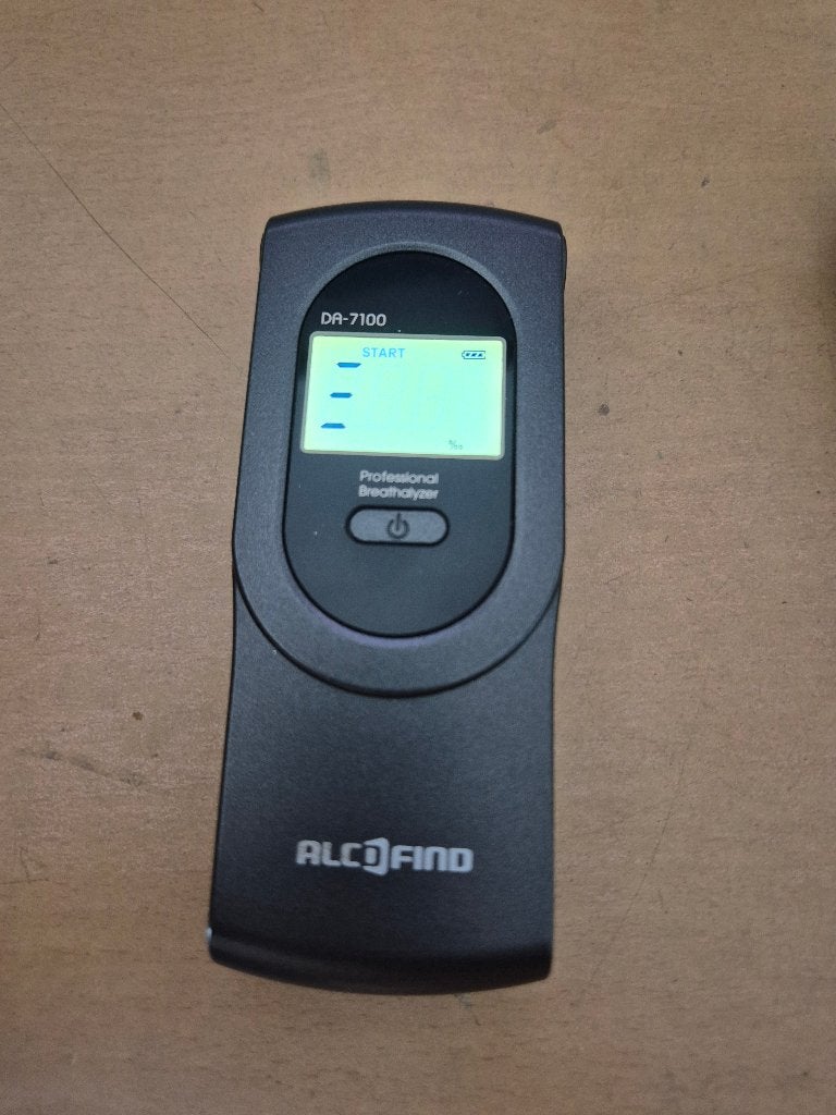 Alcofind DA-7100 Alcotester, Ophalen of Verzenden, Gebruikt
