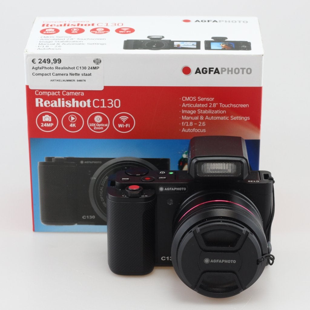 AgfaPhoto Realishot C130 24MP Compact Camera Nette staat, Flex Ltd., Zo goed als nieuw, https://flex.com/contact-us, Nobelstraat 10, 5807 GA Oostrum LB, Limburg, Nederland
