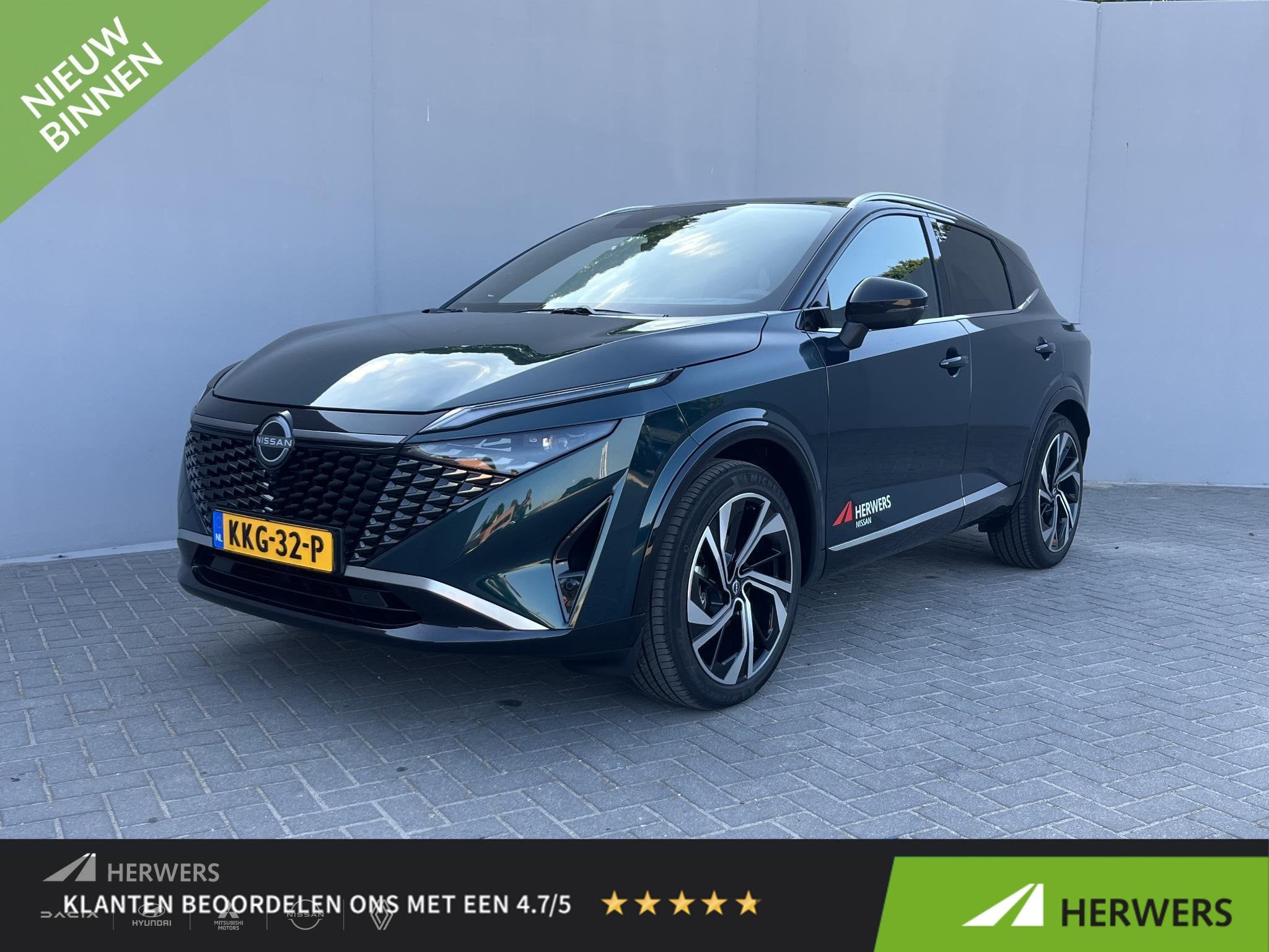 Nissan Qashqai 1.3 MHEV Xtronic Tekna Plus / 10 Jaar Nissan, Automatische klimaatregeling, 1800 kg, Euro 6, 4 cilinders