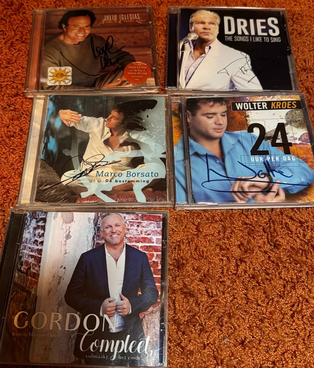 Gesigneerde cd’s, Cd's en Dvd's, Ophalen of Verzenden, Zo goed als nieuw, Levenslied of Smartlap