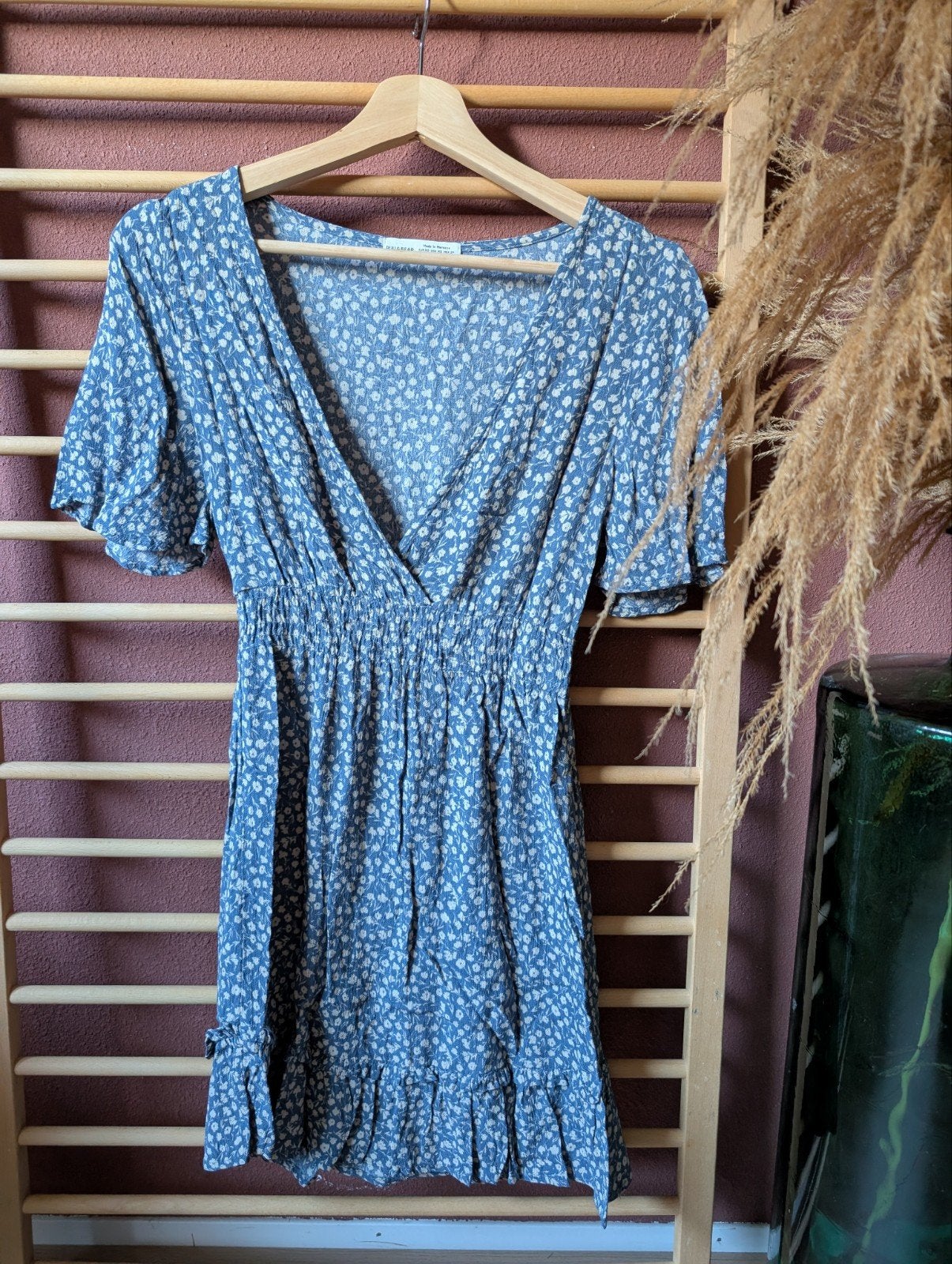 Pull&Bear zomerjurkje met bloemenprint - Maat XS, Ophalen, Zo goed als nieuw, Maat 34 (XS) of kleiner, Boven de knie
