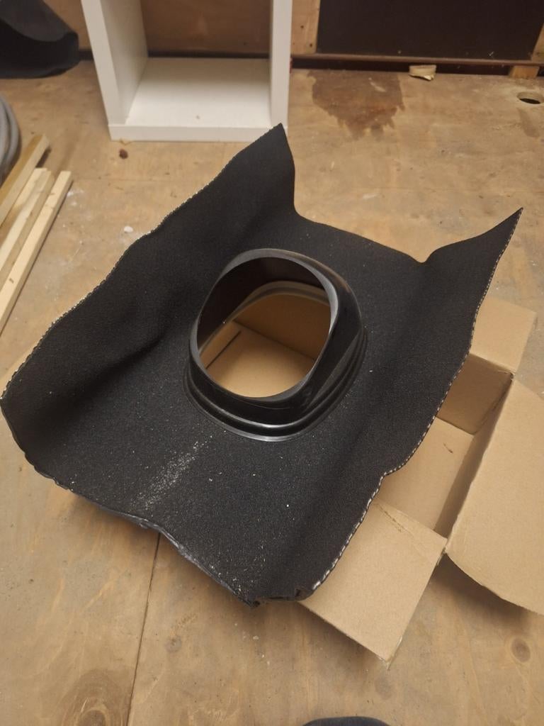Ubbink Pan 131 UB 25-45 BLK Dakdoorvoer, Ophalen of Verzenden