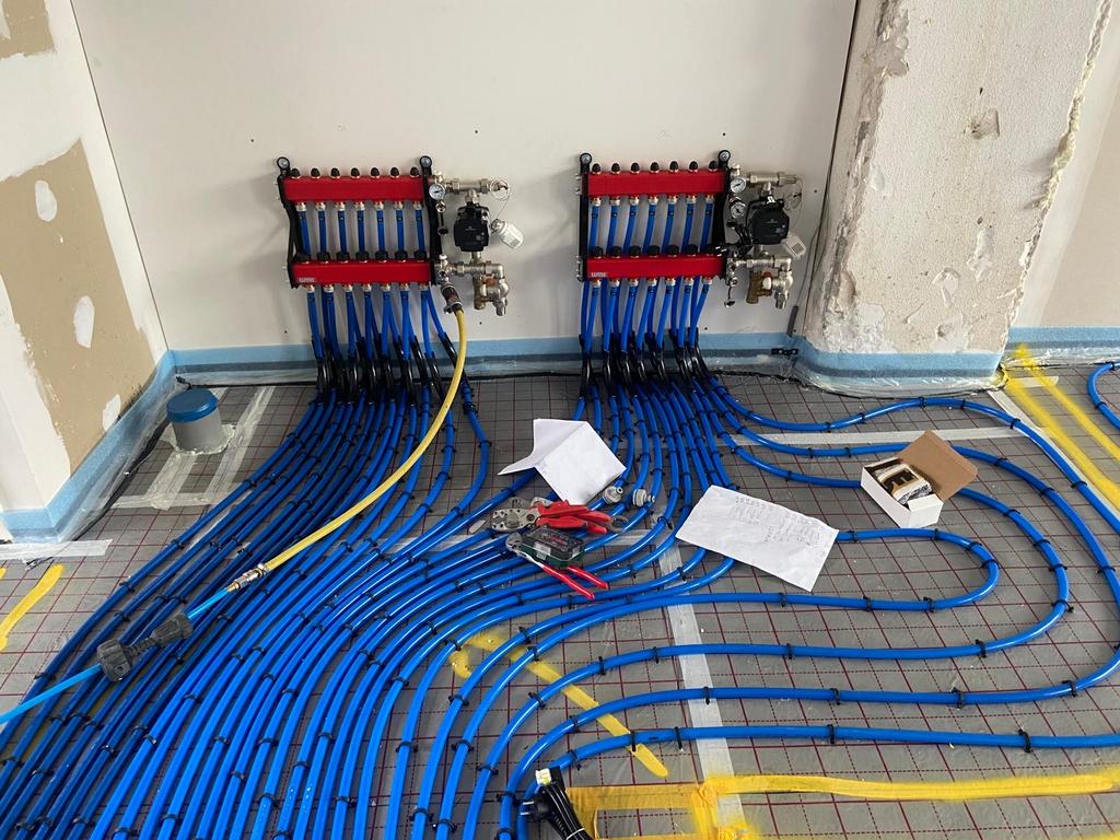 Vloerverwarming compleet incl. egaliseren & dekvloer, Garantie, Verbouw of Aanbouw