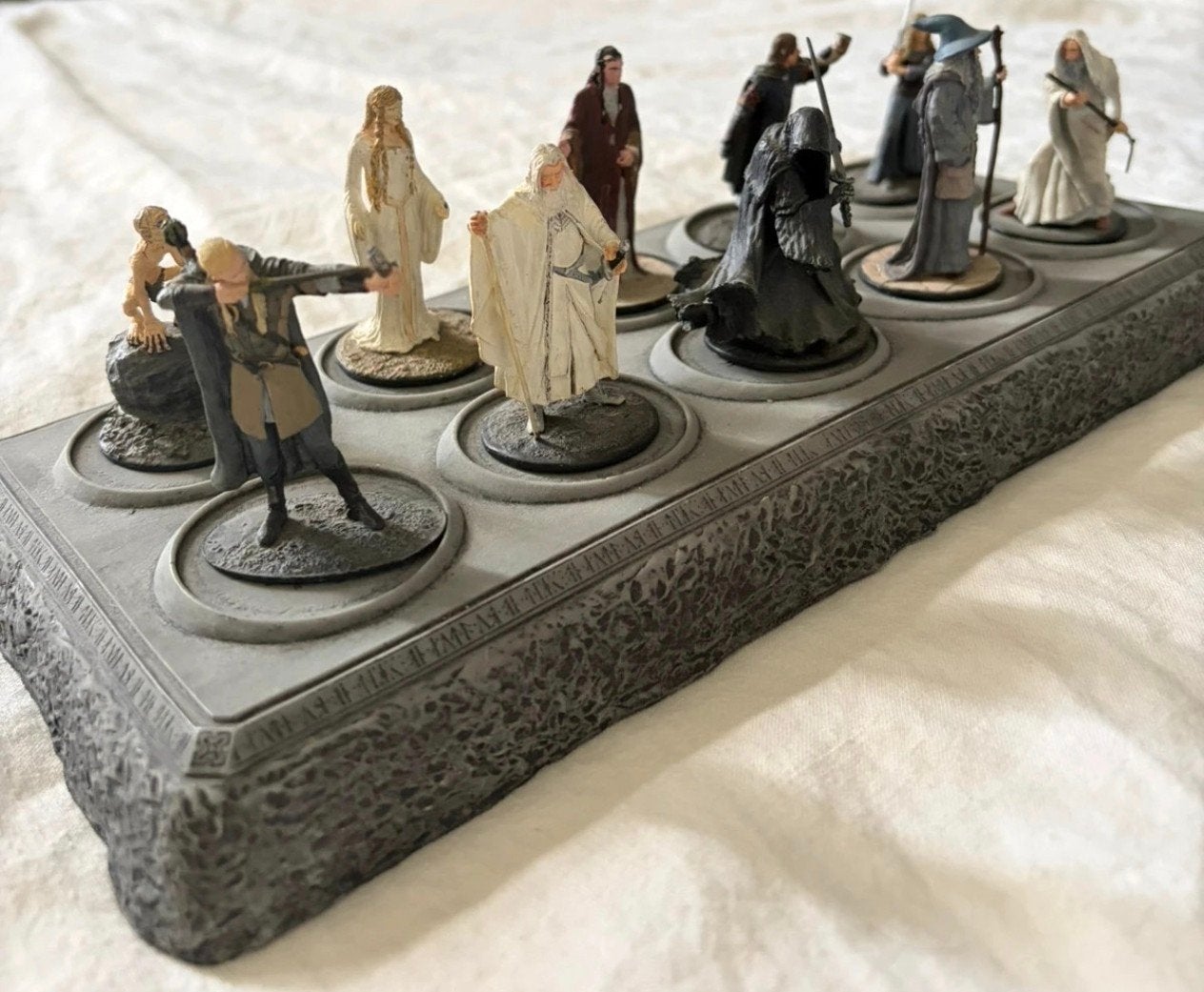 2004 Lord of the rings fantastische set figuren beelden, Ophalen of Verzenden