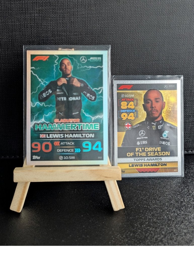 Topps turbo attax f1 lewis hamilton limited, Ophalen of Verzenden, Nieuw, Formule 1