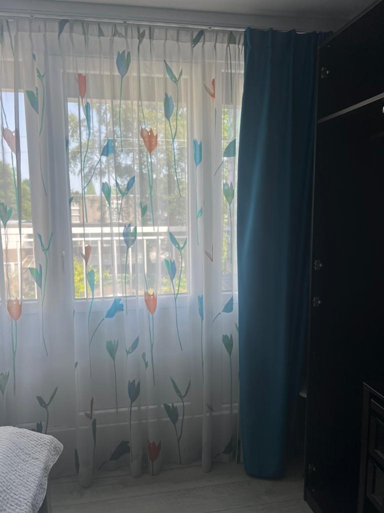 Vitrage kamerhoog, voile!, Ophalen, Gebruikt, 200 cm of meer, Modern, gewaagd, stijlvol
