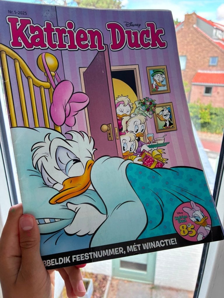 katrien duck, Boeken, Gelezen, Ophalen of Verzenden, Walt Disney, Eén stripboek