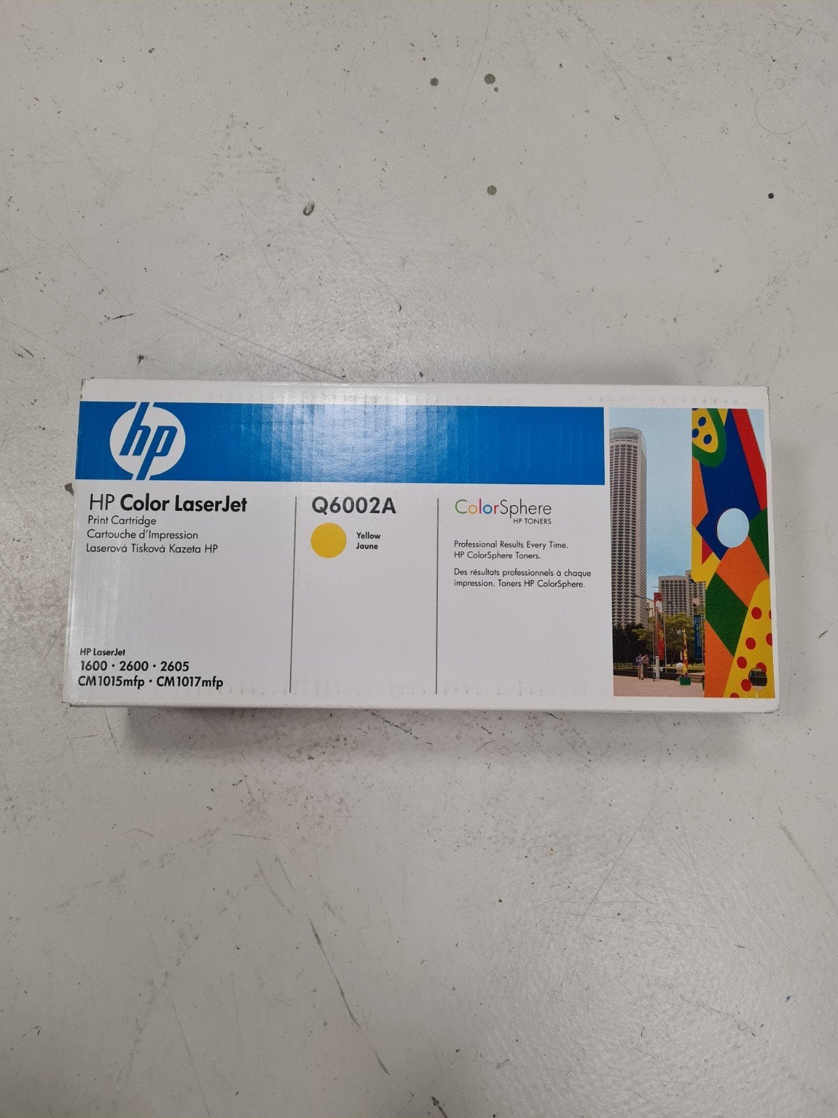 HP color laserjet Q6002A Yellow, Nieuw, HP origineel, Toner, HP Inc.